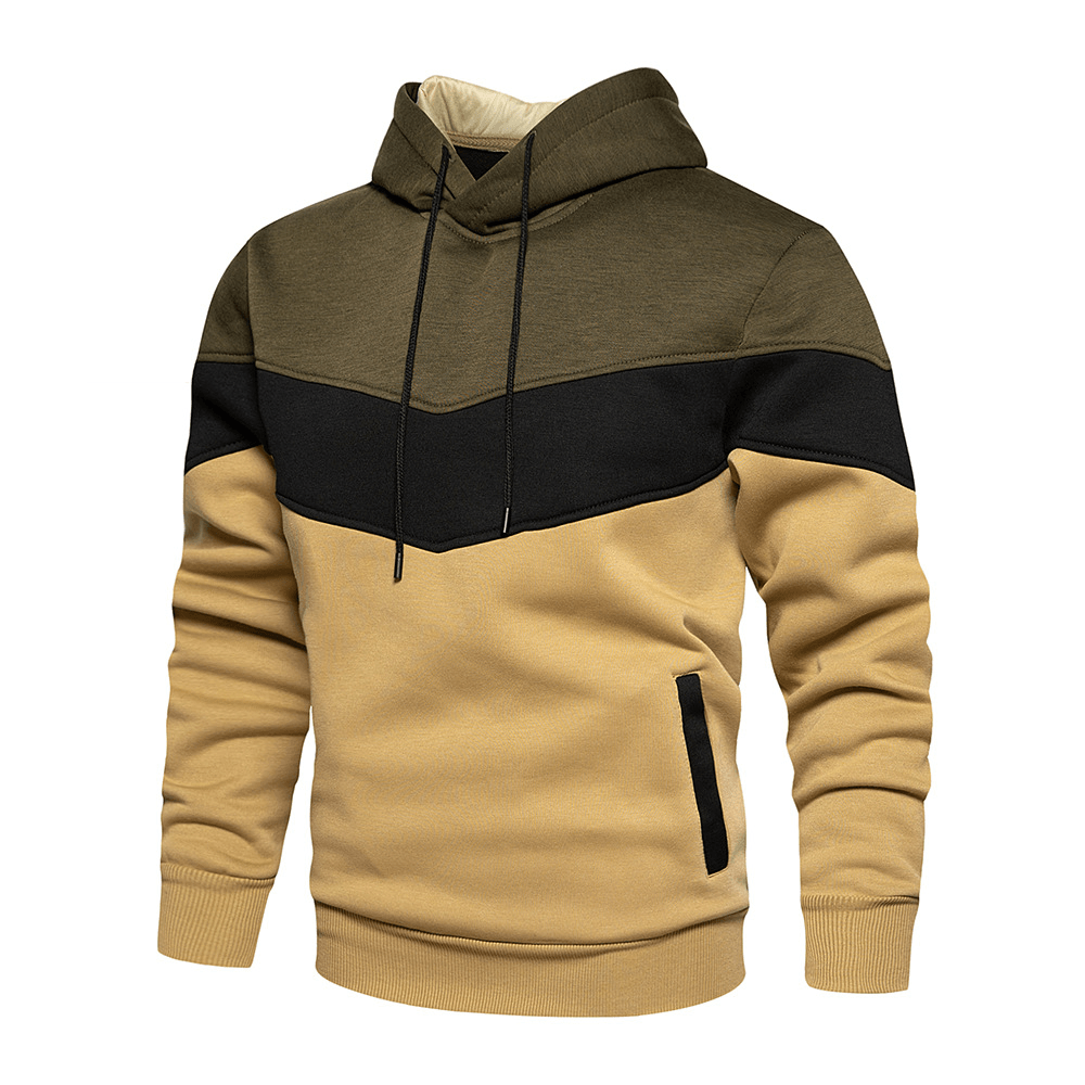 Amazon'S New European and American Men'S Color Matching and Color Matching Fashion - MRSLM