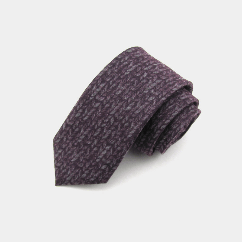 Formal Wear Fashion Casual British Flannel Tie - MRSLM