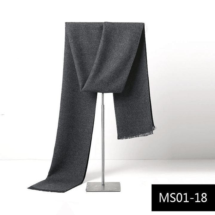 Men'S Autumn and Winter Cashmere Warm Scarf - MRSLM