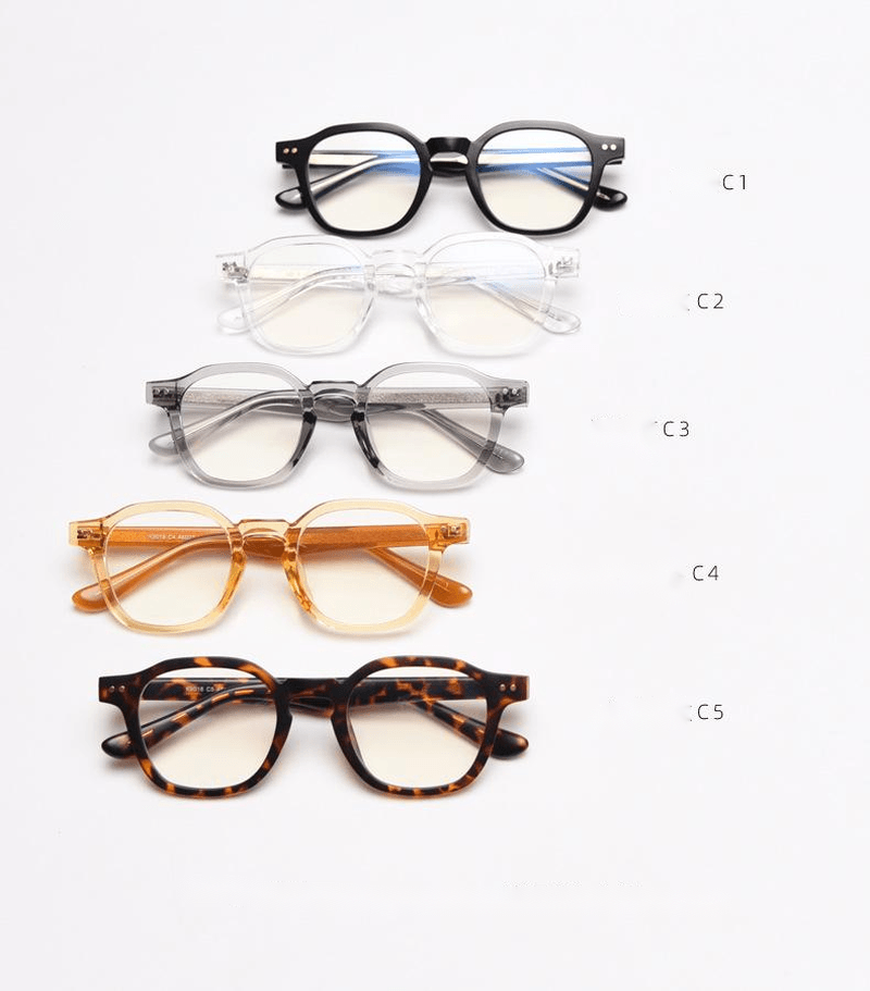 K9018 Korean Square Myopia Glasses Frame - MRSLM