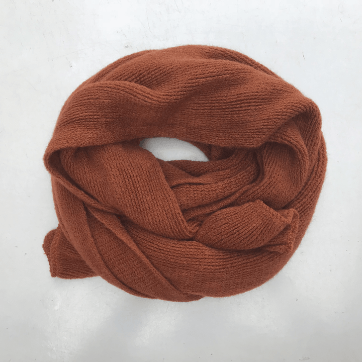 Casual Solid Color Warm and Long Couple Scarf - MRSLM