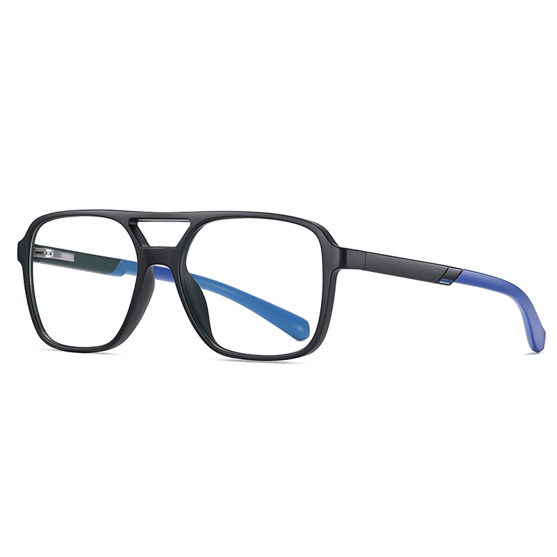 Anti-Blu-Ray Glasses Men'S and Women'S Same Style Large-Frame Flat Glasses Factory - MRSLM