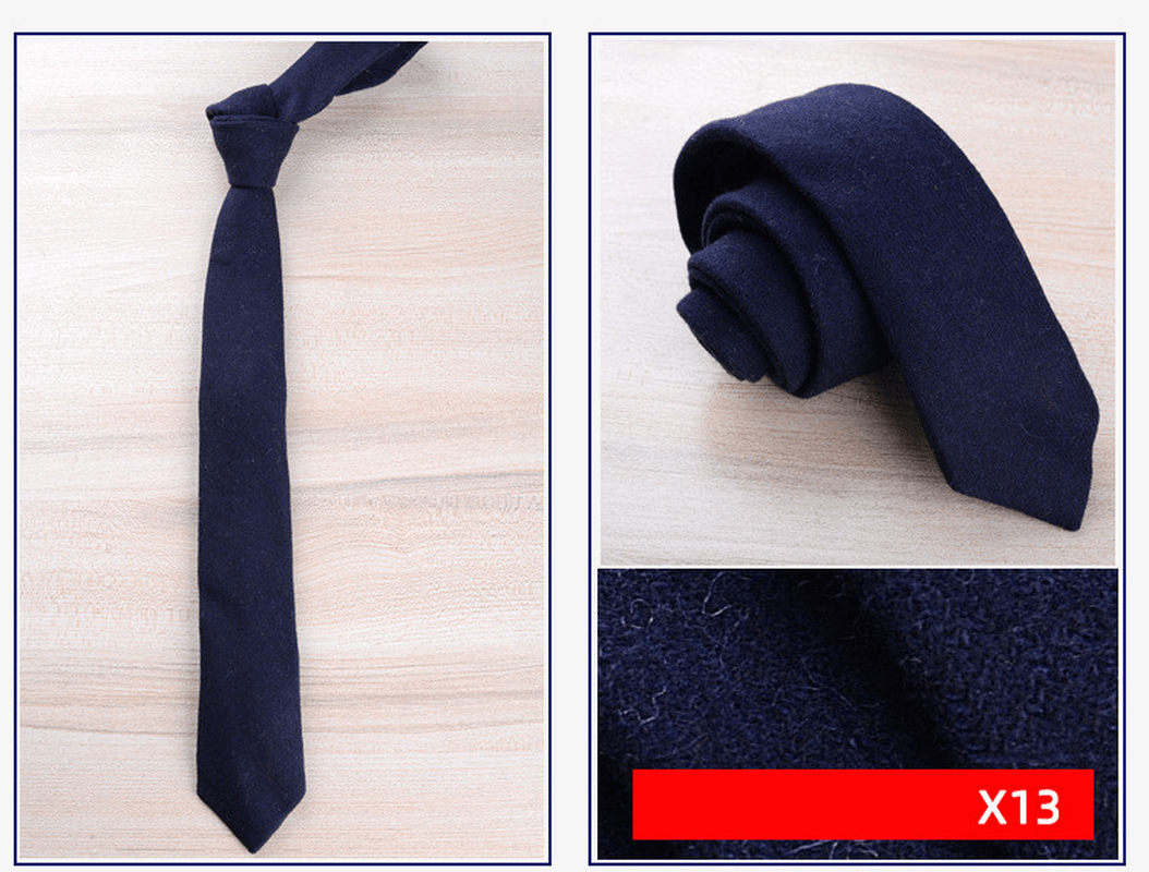 Wool Tie Men Formal Wear England - MRSLM