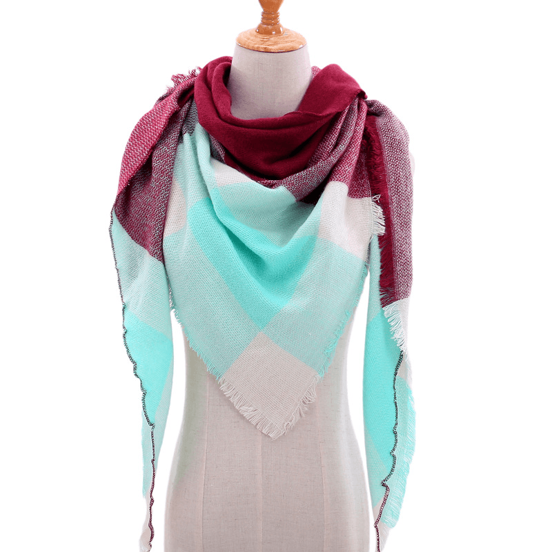 Fashionable Women'S Cashmere Thermal Scarf - MRSLM