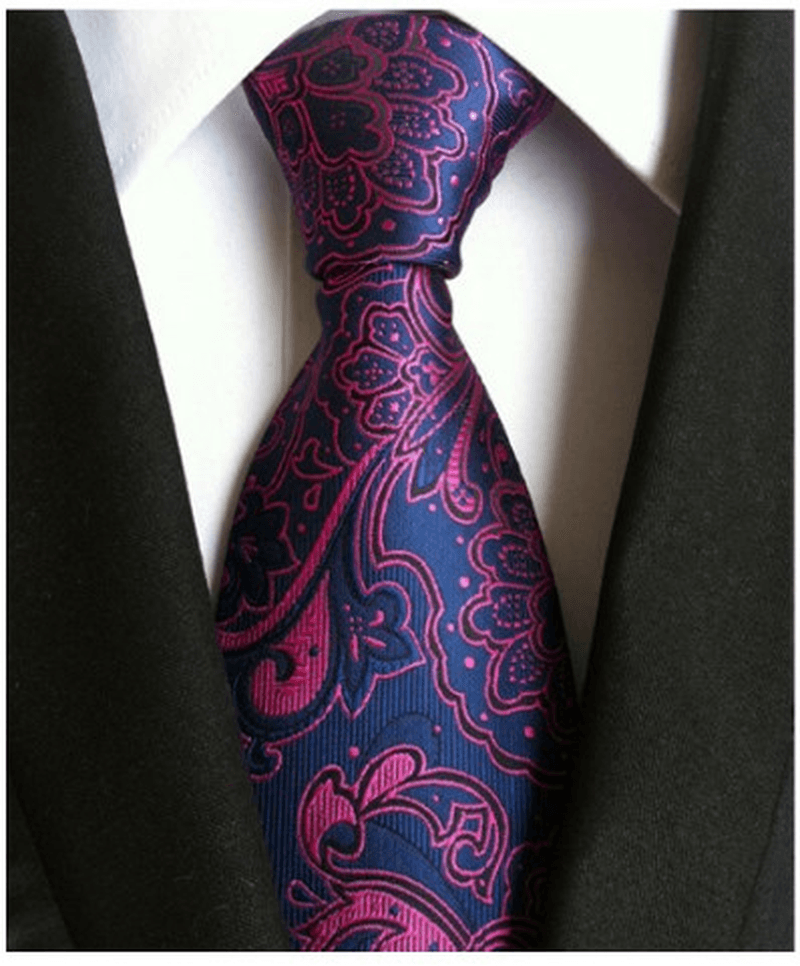 Men S Tie 8Cm Business Gentleman British Formal Wear - MRSLM