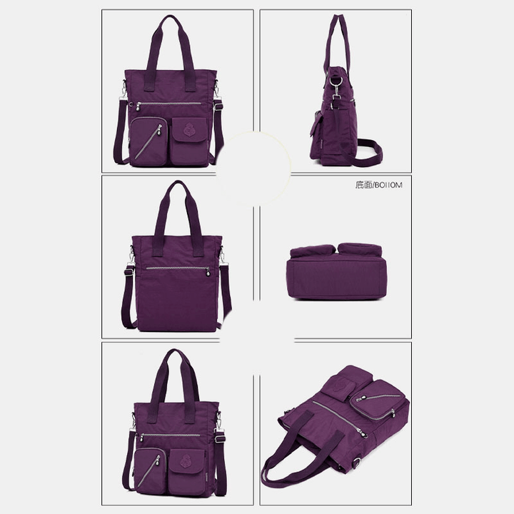 Women Large Capacity Nylon Handbag Crossbody Bag - MRSLM