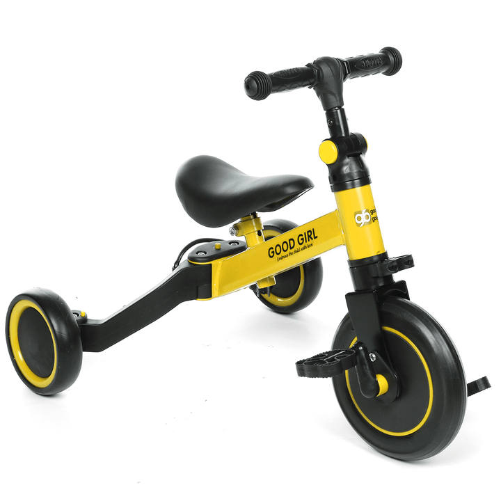 2-In-1 Kid Tricycle Adjustable Pedals Bike Toddler Children Balance Bicycle for 1-3 Years Old - MRSLM