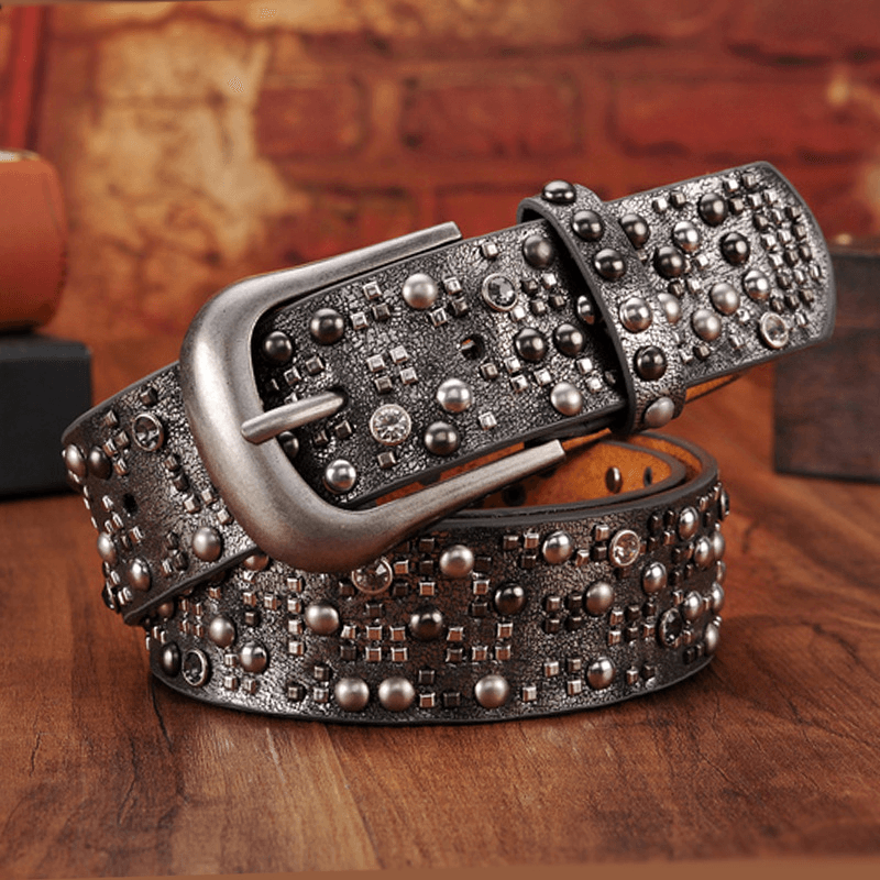 New Style Rivet Women'S Ethnic Retro Belt - MRSLM