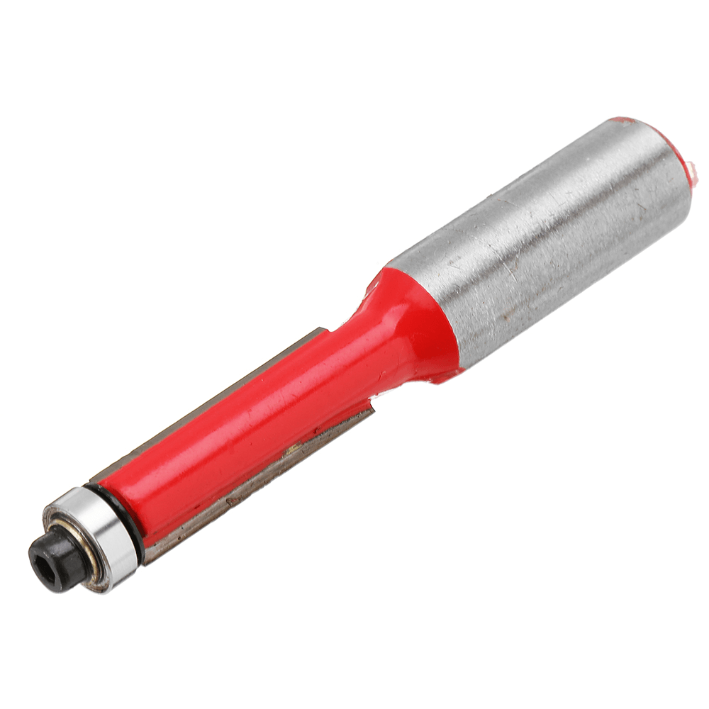 1/2 Inch Shank Straight Router Bit 1/4-1/2 Inch Wood Edge Flush Trimming Cutter for Woodworking - MRSLM
