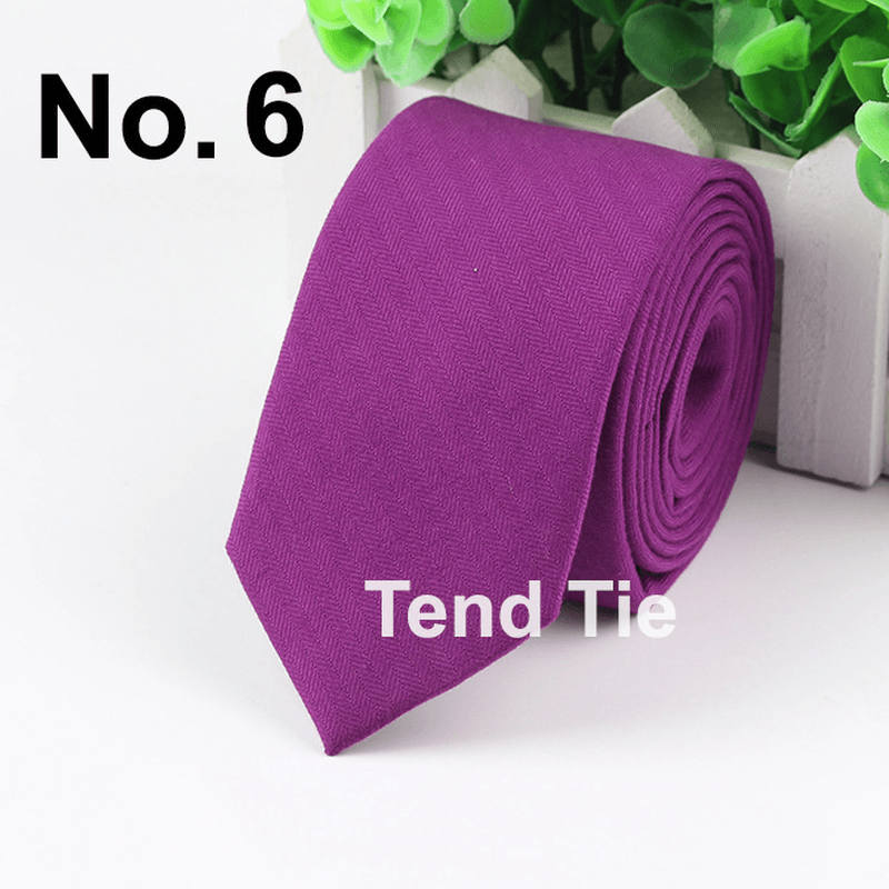 Men'S Tie New Ultra-Narrow Wool Elegant Atmosphere - MRSLM