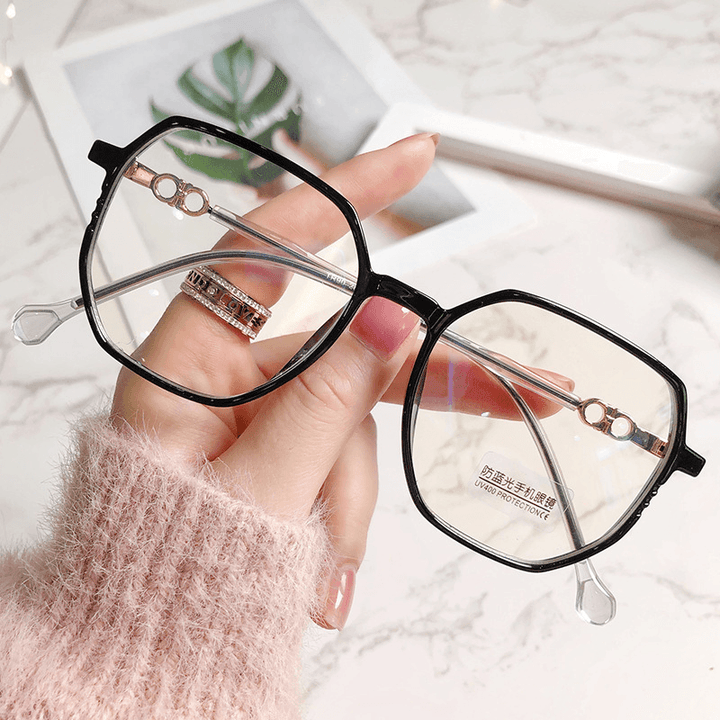 Korean Fashion Style Plain Net Red Glasses Frame - MRSLM