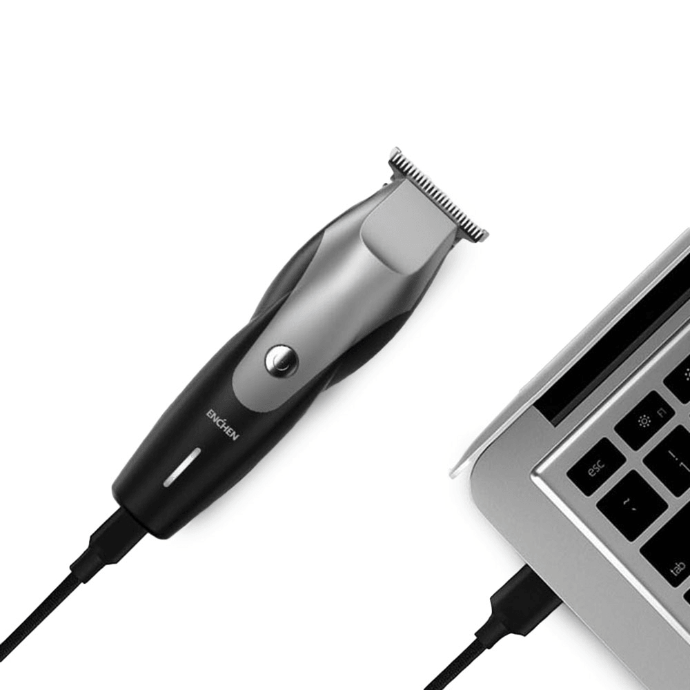 ENCHEN Hummingbird Electric Hair Clipper USB Charging Low Noise Hair Trimmer with 3 Hair Comb From - MRSLM