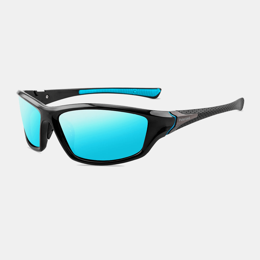 Men Full Frame Retro Outdoor Riding Driving Glasses Polarized Night Vision Sunglasses - MRSLM