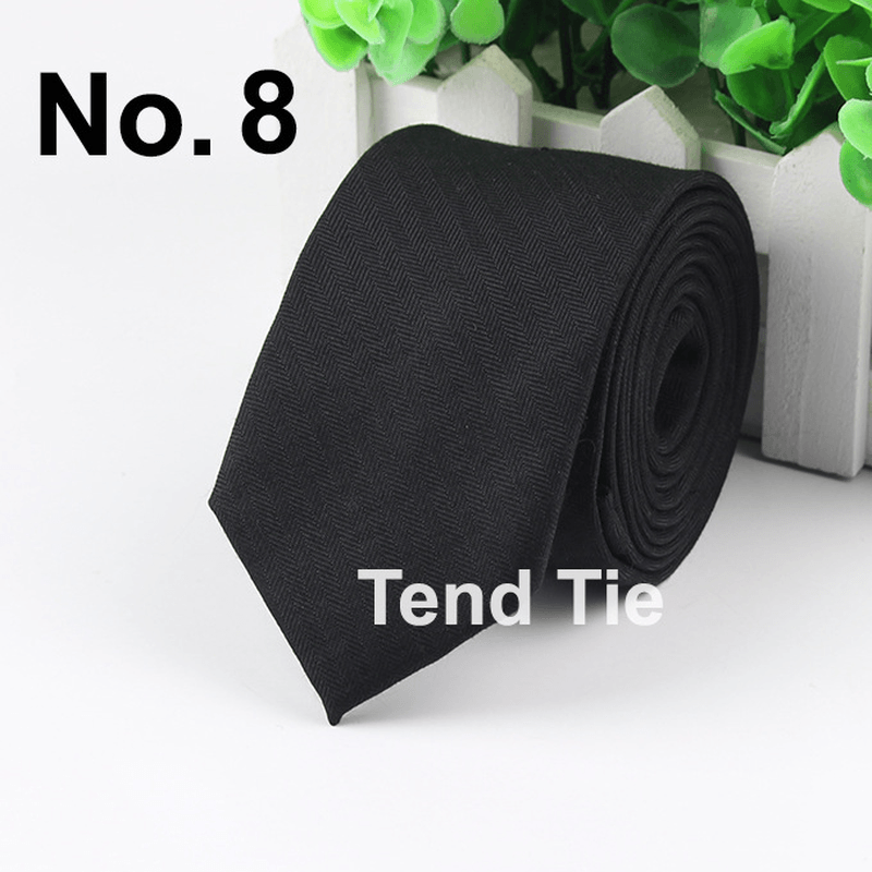 Men'S Tie New Ultra-Narrow Wool Elegant Atmosphere - MRSLM