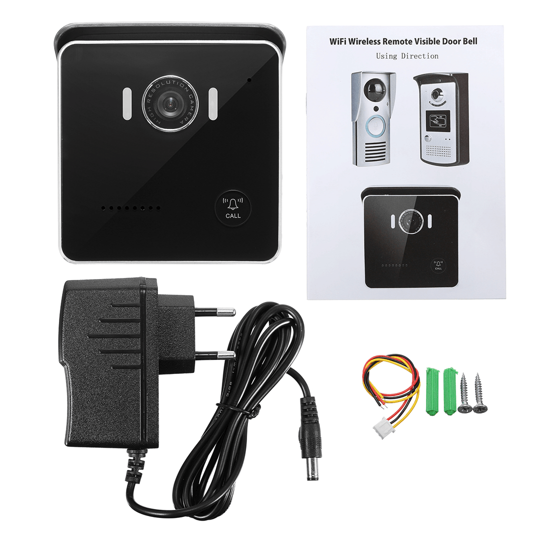 Wireless Doorbell Camera Wifi Remote Video Door Intercom IR Security Bell Phone - MRSLM