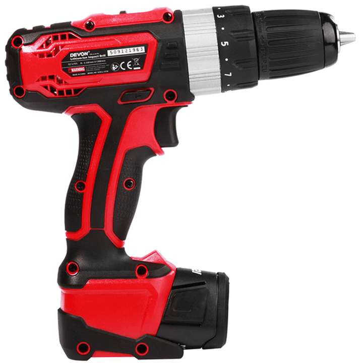 DEVON® 5230 Rechargeable Electric Screwdriver Tool Household Impact Drill - MRSLM