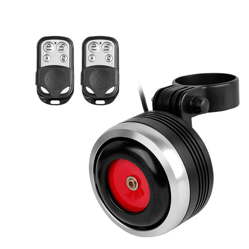 XANES® F-118 1300Mah Wireless Electronic Horn Anti-Theft Alarm USB Rechargeable Bike Warning Tool - MRSLM