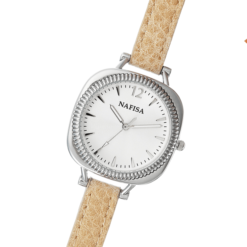 NAFISA Elegant Women Quartz Watch Fashion Strap Gift Watch Casual Ladies Dress Bracelet Watch - MRSLM