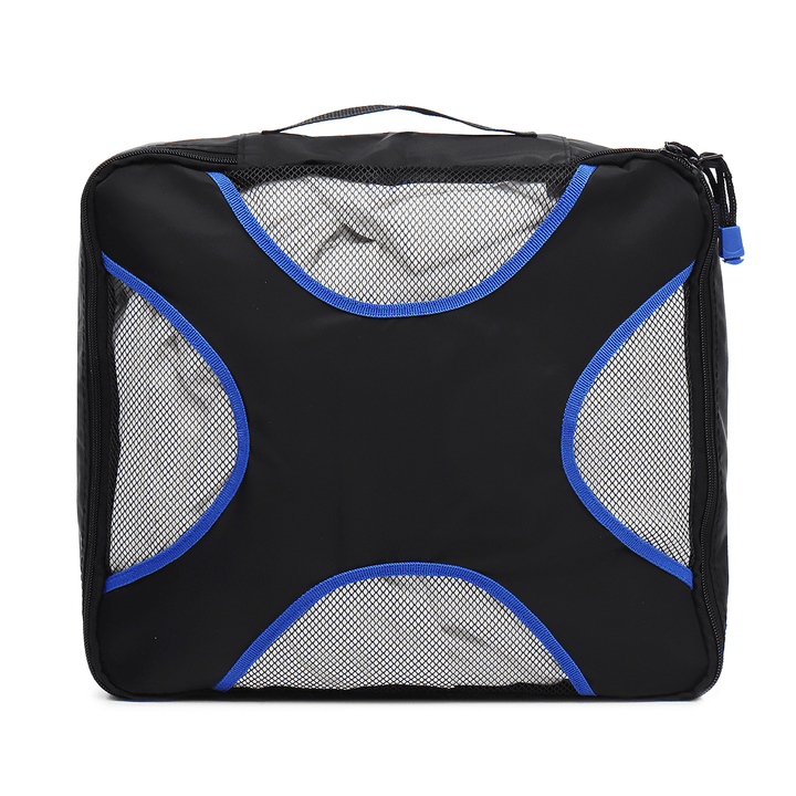 4Pcs/Set Outdoor Travel Packing Cubes Storage Bag Portable Zipper Clothes Luggage Organizer Packing Pouch - MRSLM