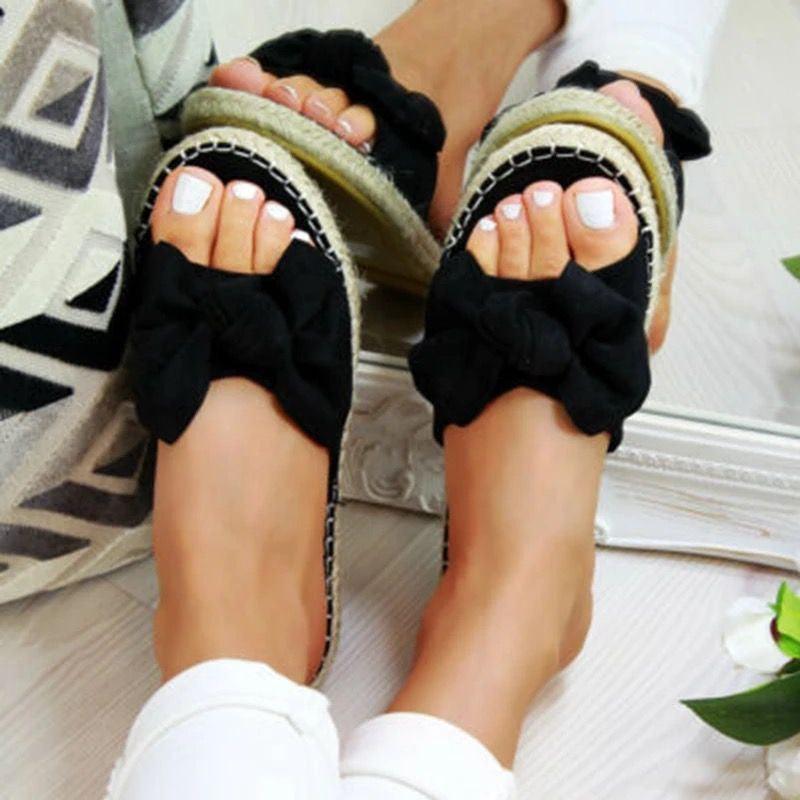 Bow sandals and slippers - MRSLM