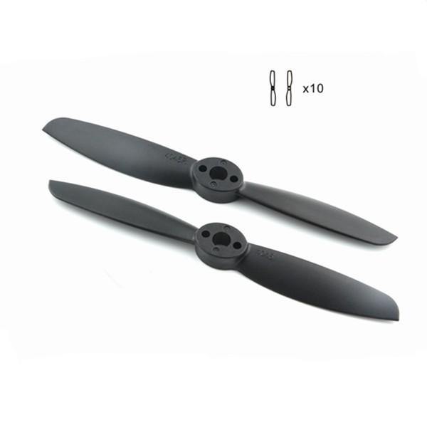 10 Pairs LDARC 4045 4x4.5 2-Blade 4 Inch PC Fiber Glass Propellers CW CCW for RC FPV Racing Drone - MRSLM