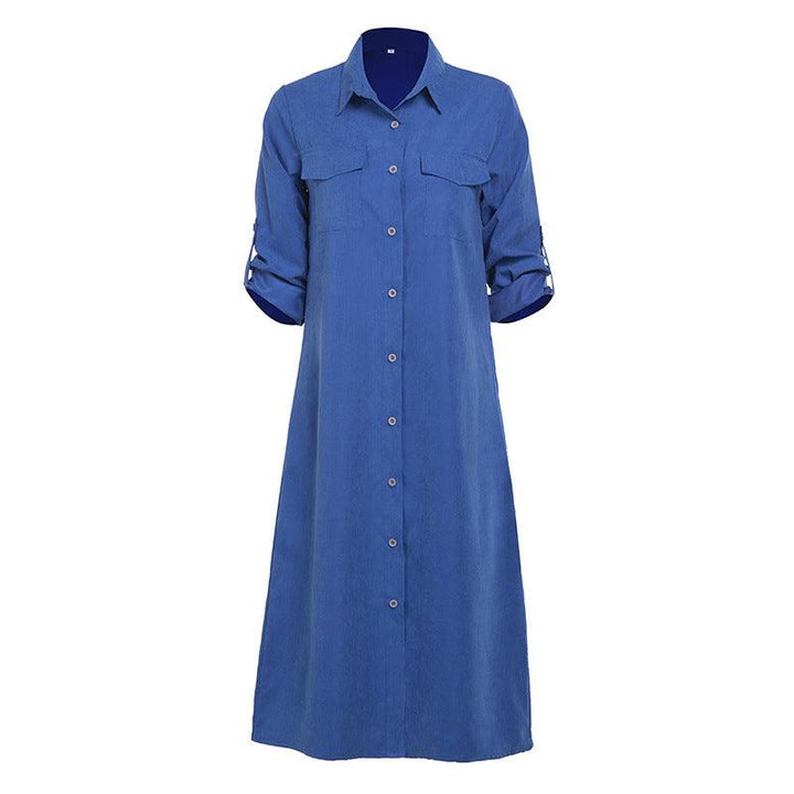 Long sleeve shirt dress - MRSLM