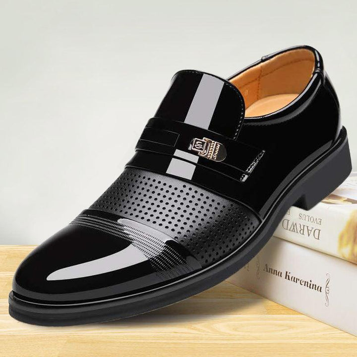 Men's formal business leather shoes - MRSLM