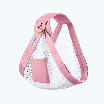 Baby Wrap Carrier Sling Adjustable Infant Comfortable Nursing Cover Soft Breathable Breastfeeding Carrier - MRSLM