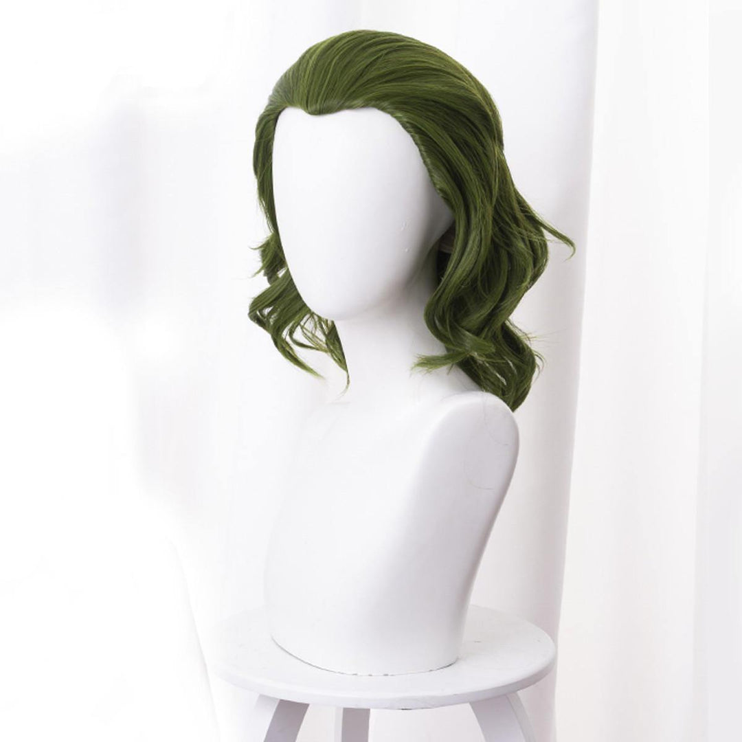 Joker Arthur Fleck Joaquin Phoenix Cosplay Wig Curly Green Hair - MRSLM