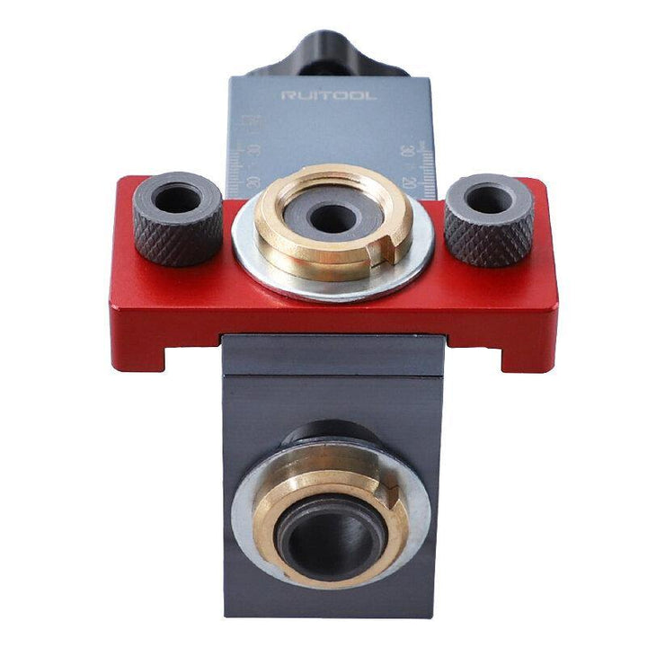 Triad Has Been Hole Punching Locator Round Wood Tenon Connector Opener Board Furniture Multifunctional Punching Tools - MRSLM