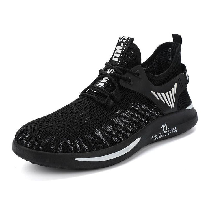 Breathable Flying Woven Casual Student Running Shoes - MRSLM