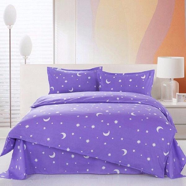 3 Or 4pcs Cotton Blend Mix Patterns Paint Printing Bedding Sets Twin Full Queen Size - MRSLM