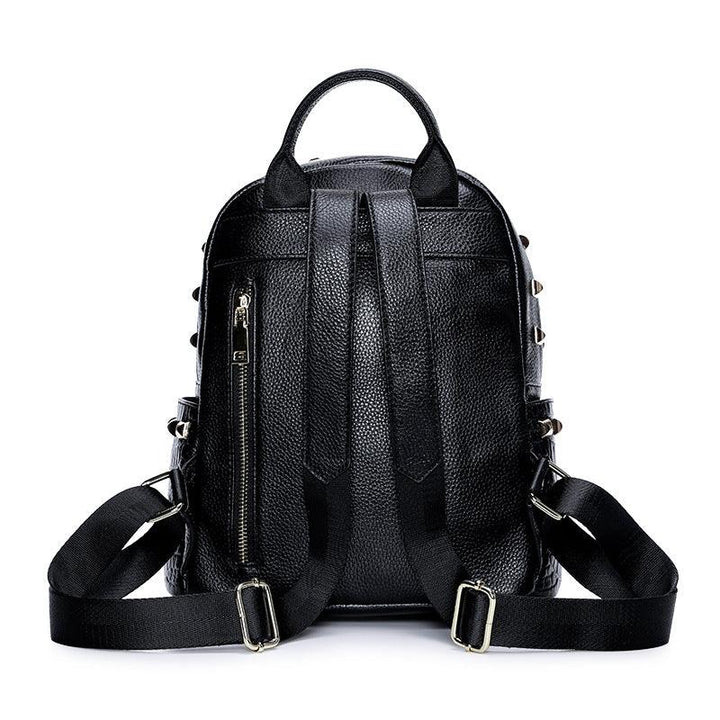 New fashion all-match soft leather backpack - MRSLM