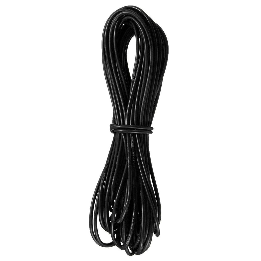 DANIU 10 Meter Black Silicone Wire Cable 10/12/14/16/18/20/22AWG Flexible Cable - MRSLM