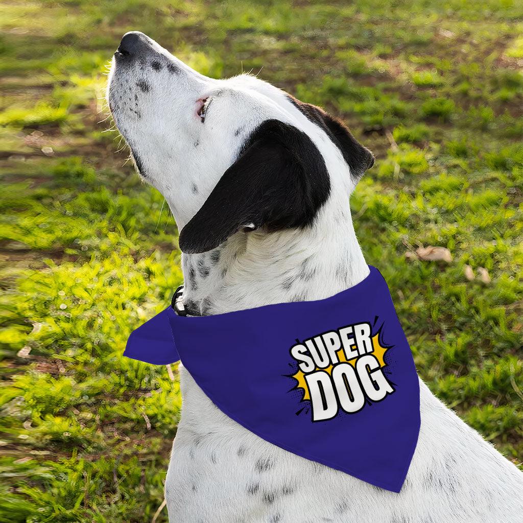 Super Pet Bandana - Colorful Dog Bandana - Graphic Pet Scarf - MRSLM