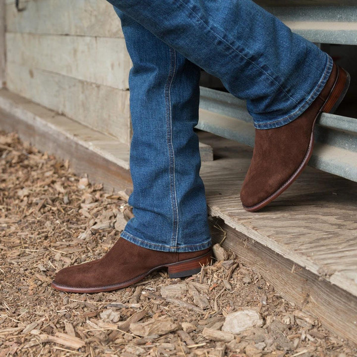 Low-heeled 38-48 Simple Suede Men's Boots - MRSLM