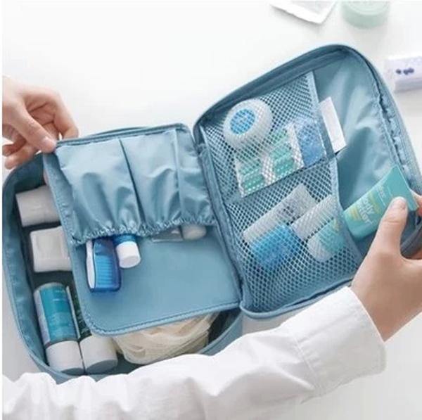 Honana HN-TB16 Travel Organizer Portable Storage Bag Cosmetic Toiletry Wash Bag Case Hanging Pouch - MRSLM
