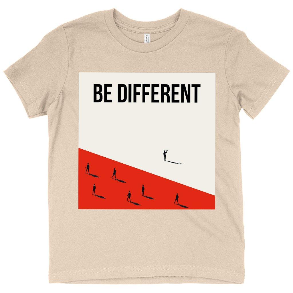 Kids' Be Different T-Shirt - Printed T-Shirts - MRSLM
