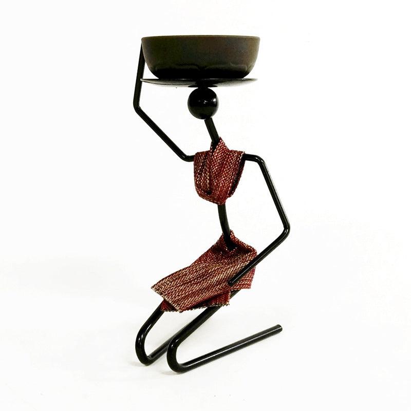 Creative iron candle holder - MRSLM