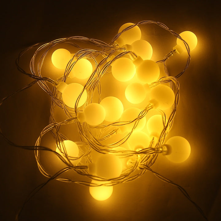 Colorful Bulb Shaped LED String Lights