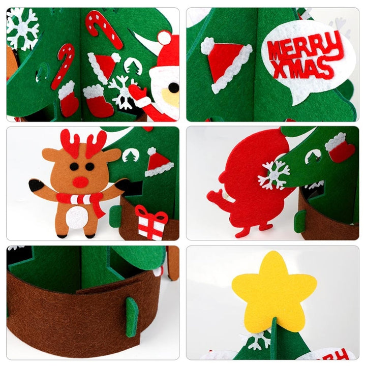 DIY Wall Hanging Felt Christmas Tree Making Kit