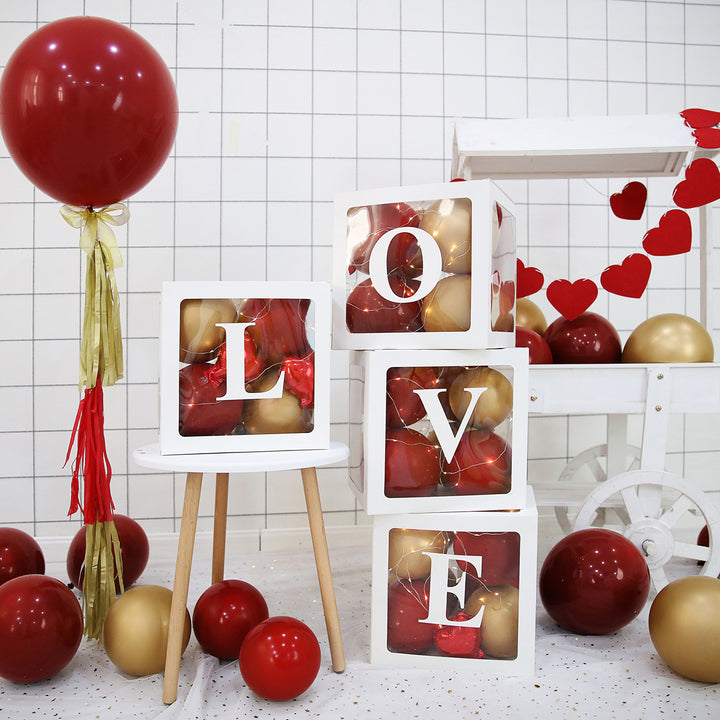 Alphabet Letters Box for Wedding Decoration