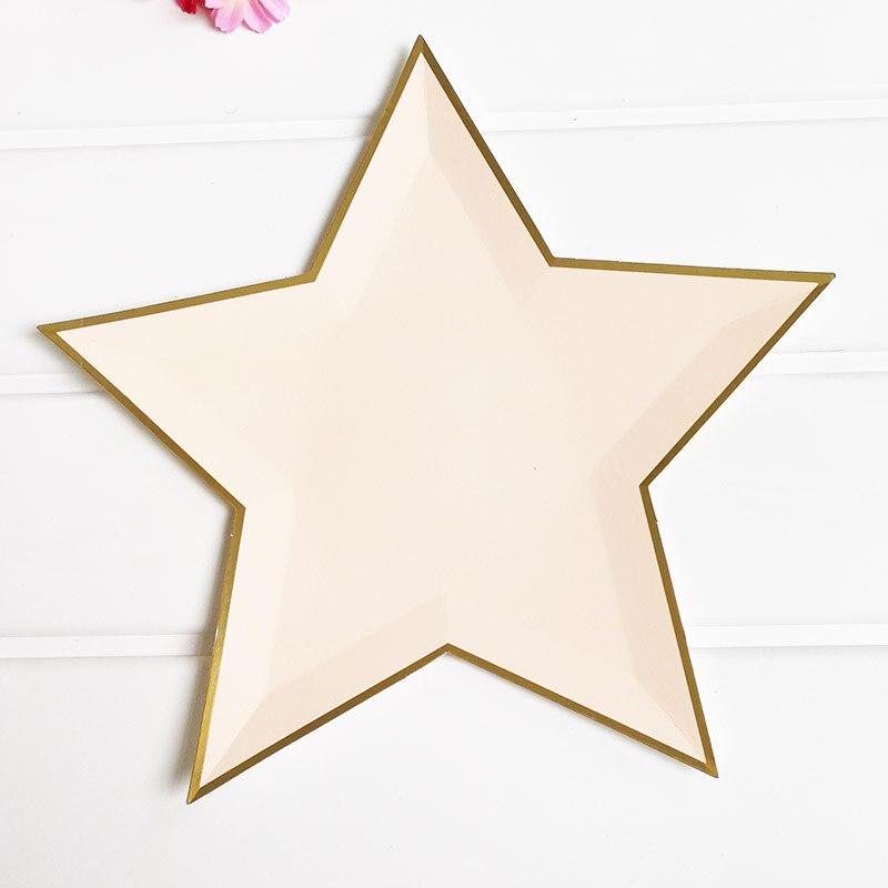 Star Shaped Paper Plates