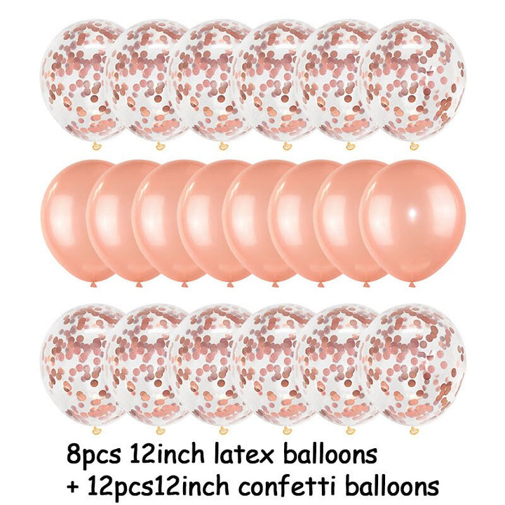 Confetti Balloons for Party Decoration 5 pcs/Set