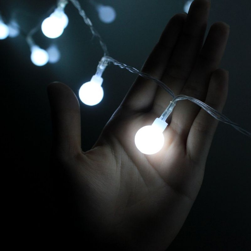 Waterproof LED Ball String Lights