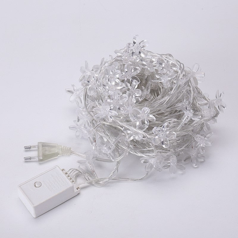 Battery Powered Cherry Blossom Flowers LED String