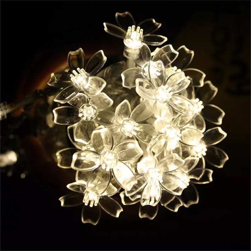 Battery Powered Cherry Blossom Flowers LED String