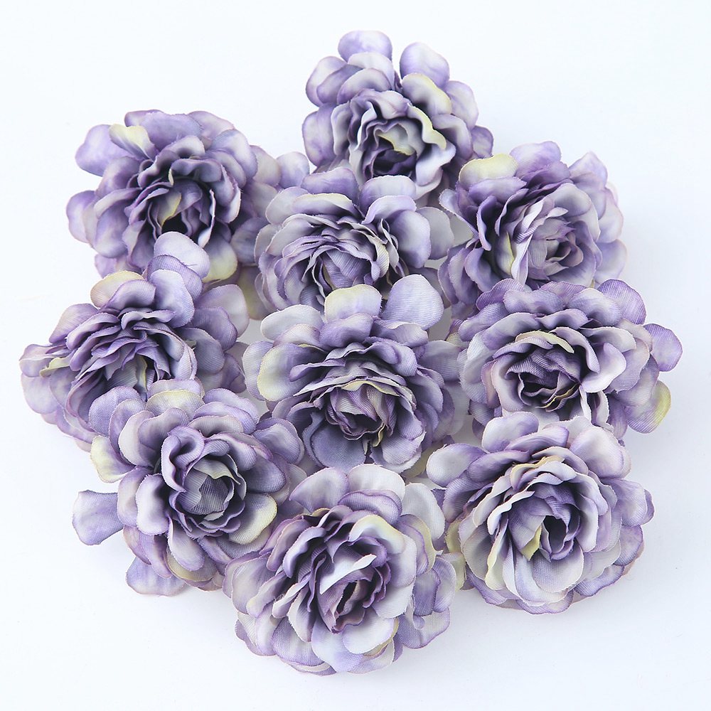 Small Artificial Flowers for Party 10 Pcs Set