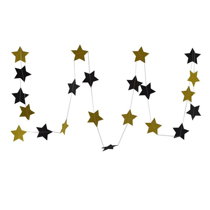 Wall Hanging Paper Star Garland for Wedding