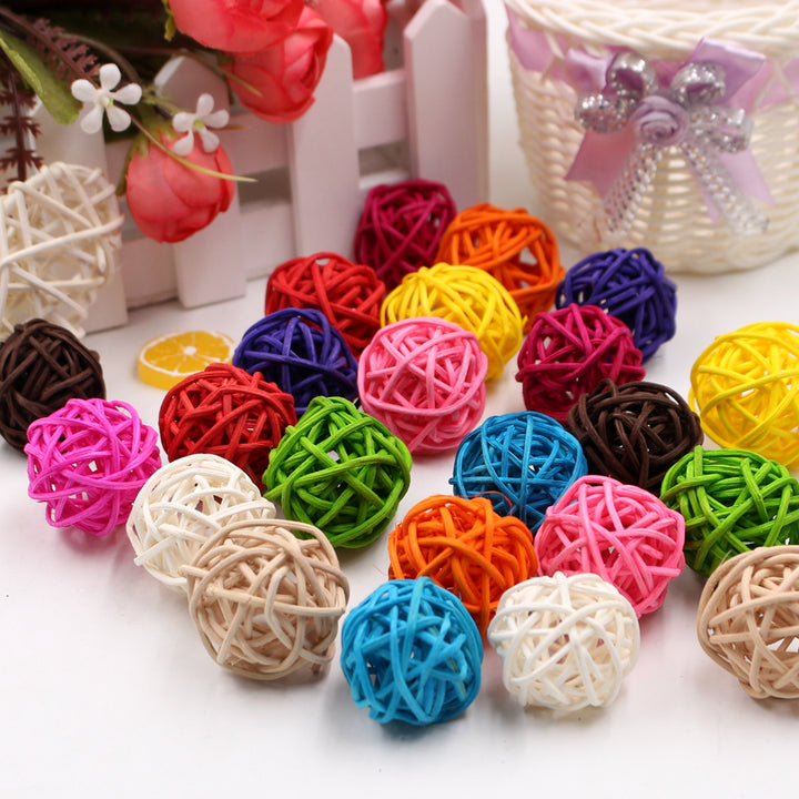 Straw Balls for Party Decoration